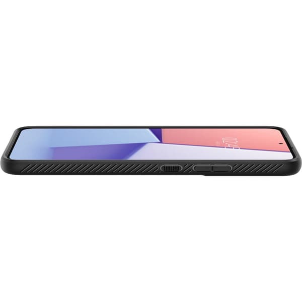 Spigen Liquid Air - Fodral till Samsung Galaxy S22 (svart)