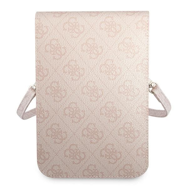 Guess Wallet 4G Trekant-logo-telefontaske – Taske til smartphone og tilbehør (pink)