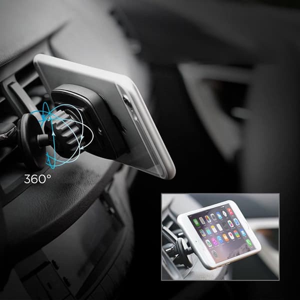 Spigen Premium Air Vent Magnetic Car Mount A201 - Bilhållare (svart)