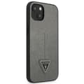 Miniatyrbillede 4 af 8: Guess Saffiano Triangle Logo Cover – iPhone 13 cover (sølv)