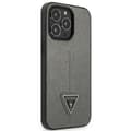 Miniatyrbillede 4 af 8: Guess Saffiano Triangle Logo Cover – iPhone 13 Pro Cover (sølv)