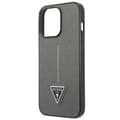 Miniatyrbillede 6 af 8: Guess Saffiano Triangle Logo Cover – iPhone 13 Pro Cover (sølv)