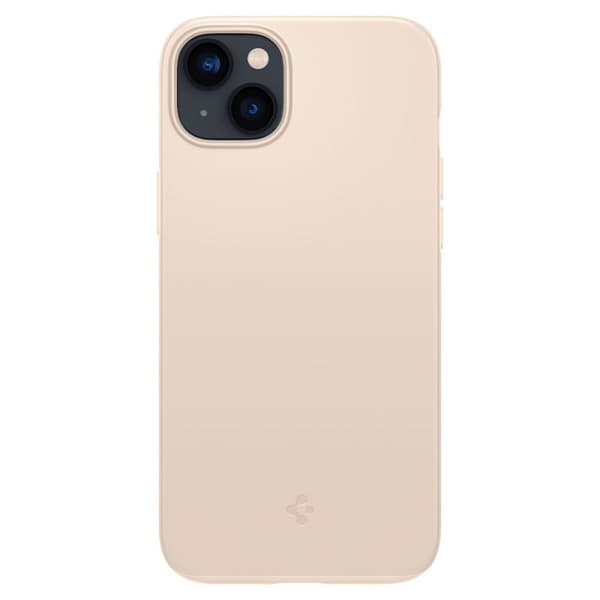 Spigen Thin Fit – Fodral för iPhone 15 Plus / iPhone 14 Plus (beige)
