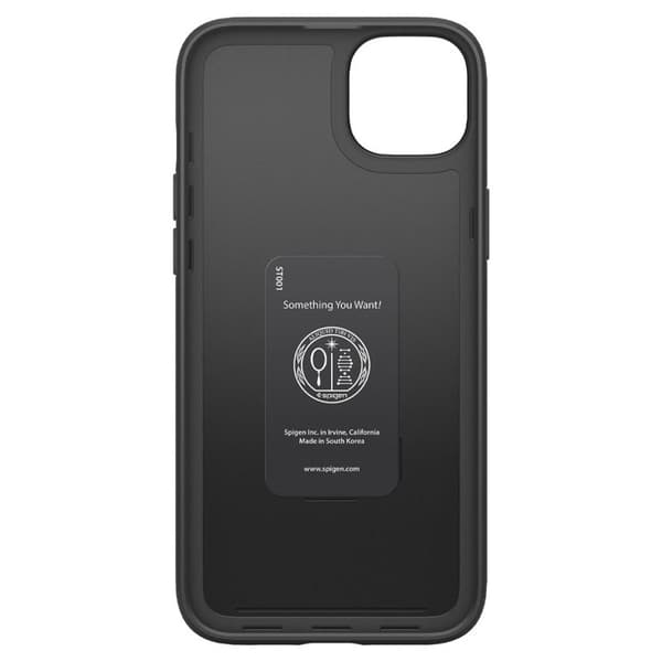 Spigen Thin Fit – Cover til iPhone 15 Plus / iPhone 14 Plus (sort)