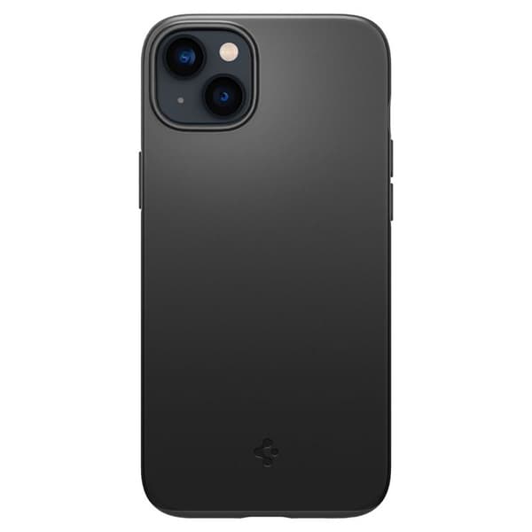 Spigen Thin Fit – Cover til iPhone 15 Plus / iPhone 14 Plus (sort)