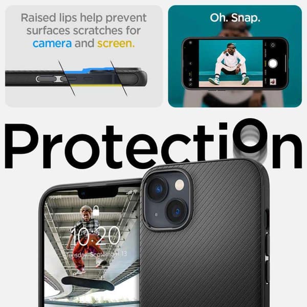 Spigen Mag Armor - kotelo iPhone 15 Plus / iPhone 14 Plus (musta)