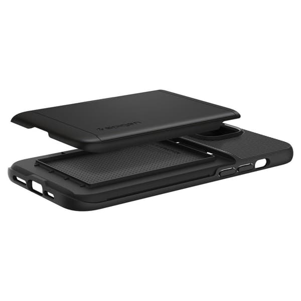 Spigen Slim Armor CS – Etui til iPhone 15 Plus / iPhone 14 Plus (sort)