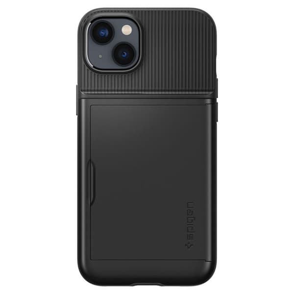 Spigen Slim Armor CS – Etui til iPhone 15 Plus / iPhone 14 Plus (sort)