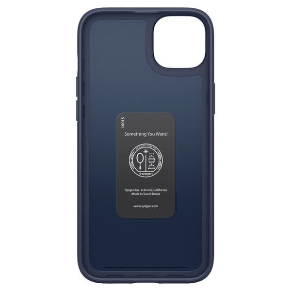 Spigen Thin Fit – Cover til iPhone 15 Plus / iPhone 14 Plus (marineblå)