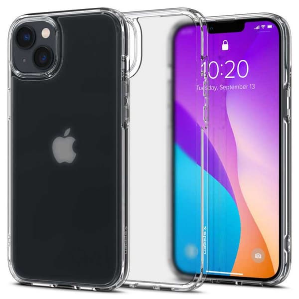 Spigen Ultra Hybrid Matte - Cover til iPhone 15 Plus / iPhone 14 Plus (gennemsigtig mat)