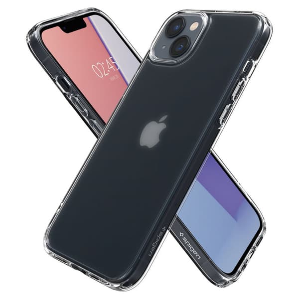 Spigen Ultra Hybrid Matte - Cover til iPhone 15 Plus / iPhone 14 Plus (gennemsigtig mat)