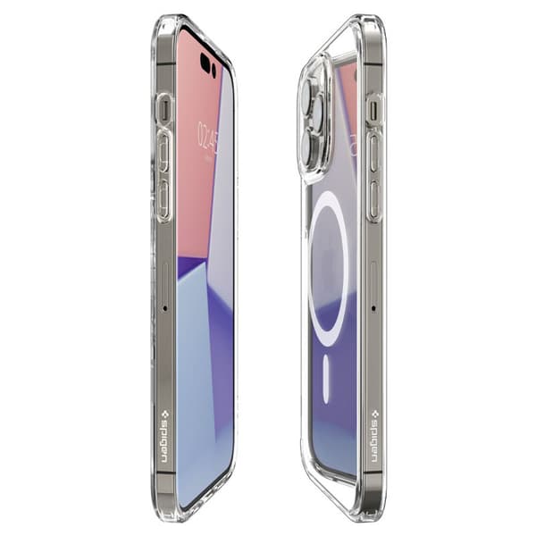 Spigen Ultra Hybrid Mag MagSafe – iPhone 14 Pro Max -kotelo (valkoinen)