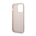 Miniatyrbillede 6 af 7: Guess 4G Metal Guld Logo – iPhone 14 Pro Cover (Pink)