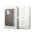 Miniatyrbillede 8 af 8: Guess Translucent Pearl Strap - iPhone 14 Pro etui (sort)