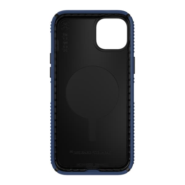 Speck Presidio2 Grip MagSafe - Anti-Slip iPhone 14 Plus etui (kystblå/sort/hvid)