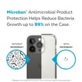 Miniatyrbillede 9 af 10: Speck Presidio Perfect-Clear - iPhone 14 Pro-etui med MICROBAN-coating (klar)