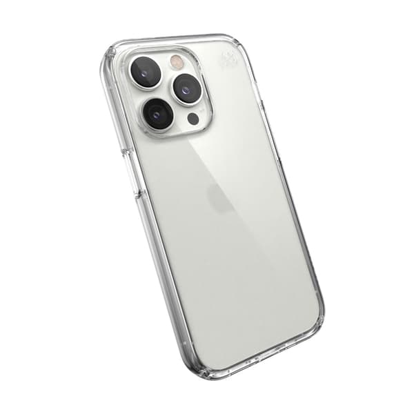 Speck Presidio Perfect-Clear - iPhone 14 Pro-etui med MICROBAN-coating (klar)