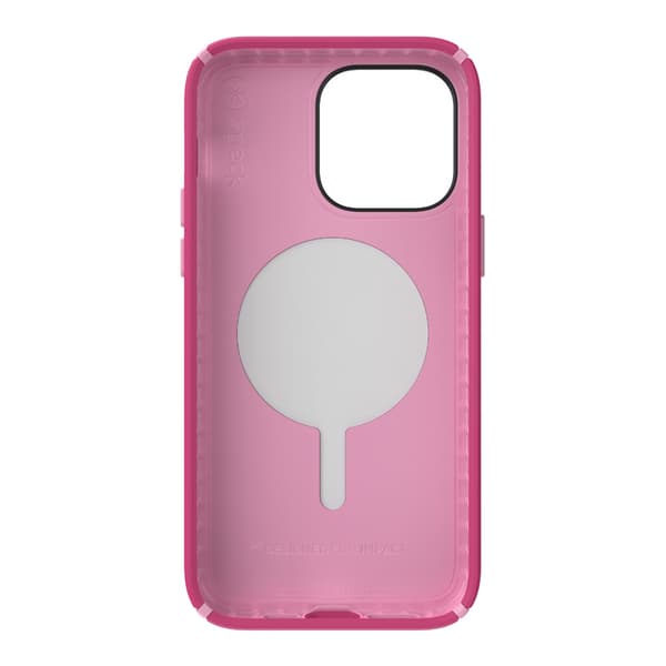 Speck Presidio2 Pro MagSafe - Antibakterielt iPhone 14 Pro Max etui (Digitalpink / Blossompink / White)