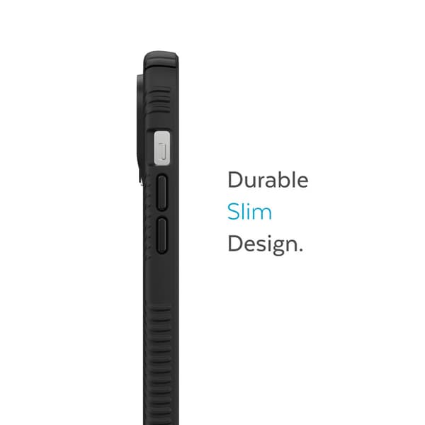 Speck Presidio2 Grip - Anti-Slip iPhone 14 Pro etui (sort / sort / hvid)
