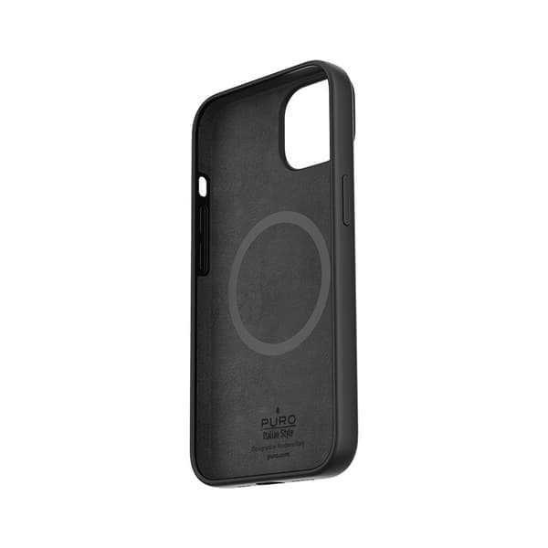 PURO ICON MAG - iPhone 14 Plus MagSafe etui (sort)