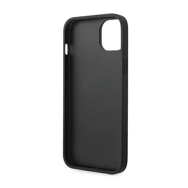 Karl Lagerfeld Saffiano Mono Metal Logo - iPhone 14 -kotelo (harmaa)