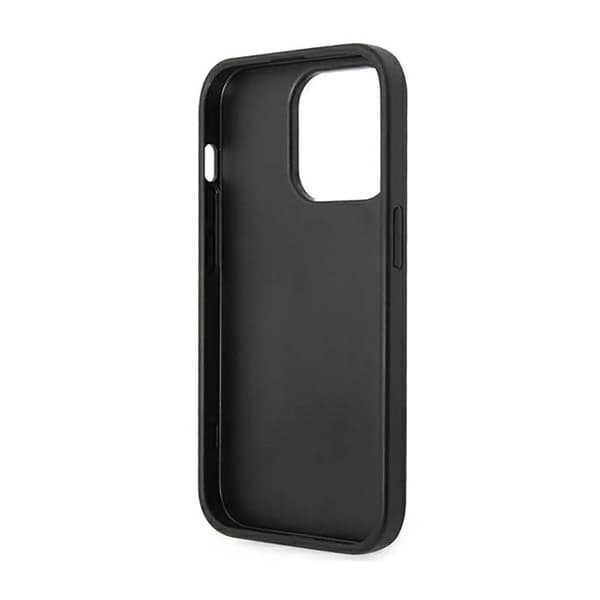 Karl Lagerfeld Glitter Flakes Ikonik - iPhone 14 Pro Max -kotelo (hopea)