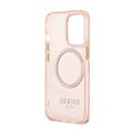 Miniatyrbillede 7 af 8: Guess Gold Outline Translucent MagSafe - iPhone 13 Pro Max etui (Pink)