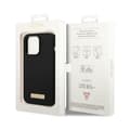 Miniatyrbillede 8 af 8: Guess Silikone Logo Plade MagSafe - iPhone 14 Pro Cover (Sort)