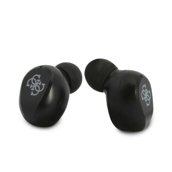 Guess True Wireless Earphones BT5.0 5H - TWS-øretelefoner + opladningsetui (sort)