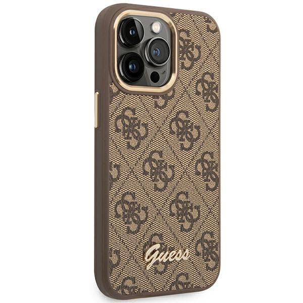 Guess 4G Metal Camera Outline Cover – iPhone 14 Pro Max cover (brunt)