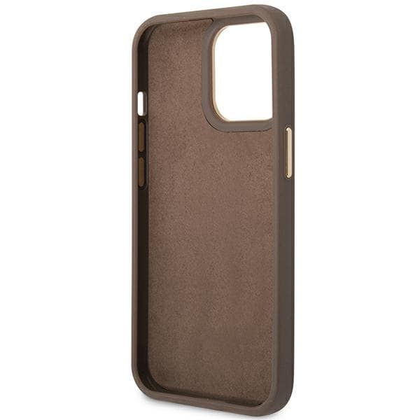Guess 4G Metal Camera Outline Cover – iPhone 14 Pro Max cover (brunt)