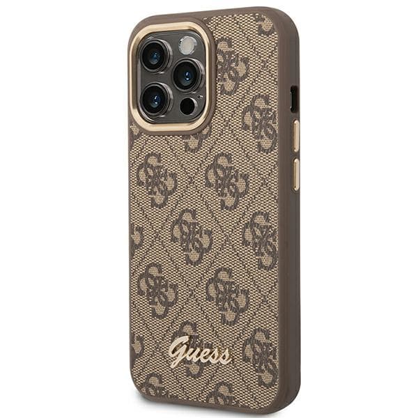 Guess 4G Metal Camera Outline Cover – iPhone 14 Pro Max cover (brunt)