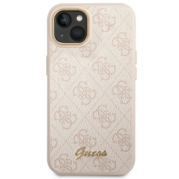Guess 4G Metal Camera Outline Cover – iPhone 14 Plus Cover (Pink)