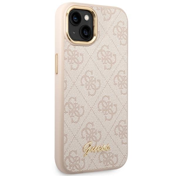 Guess 4G Metal Camera Outline Cover – iPhone 14 Plus Cover (Pink)