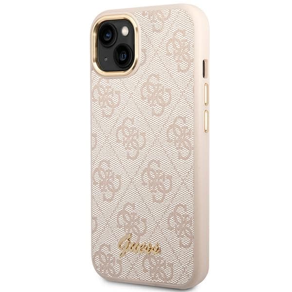 Guess 4G Metal Camera Outline Cover – iPhone 14 Plus Cover (Pink)
