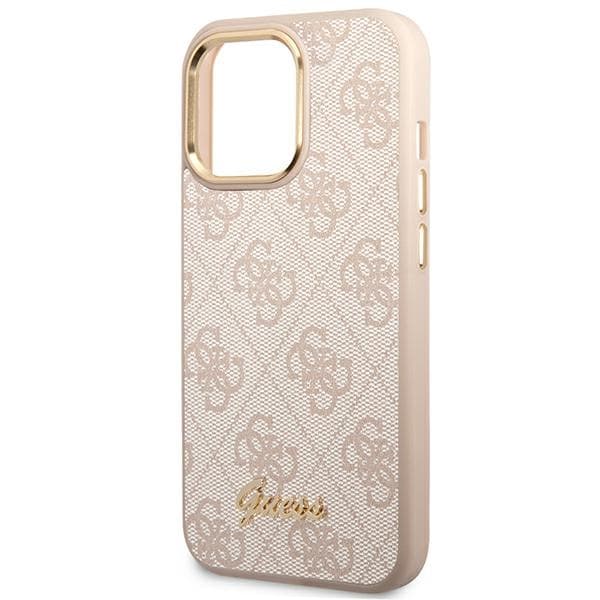 Guess 4G Metal Camera Outline Cover – iPhone 14 Pro Cover (Pink)