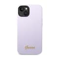 Miniatyrbillede 3 af 8: Guess Silicone Vintage - iPhone 14 etui (lilla)