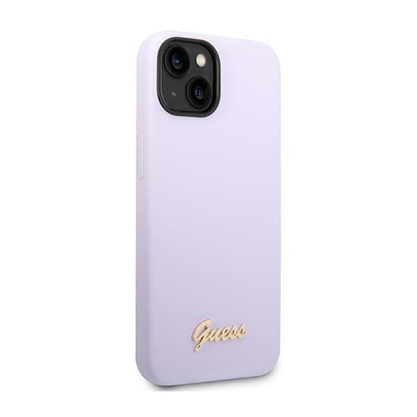 Guess Silicone Vintage - iPhone 14 etui (lilla)