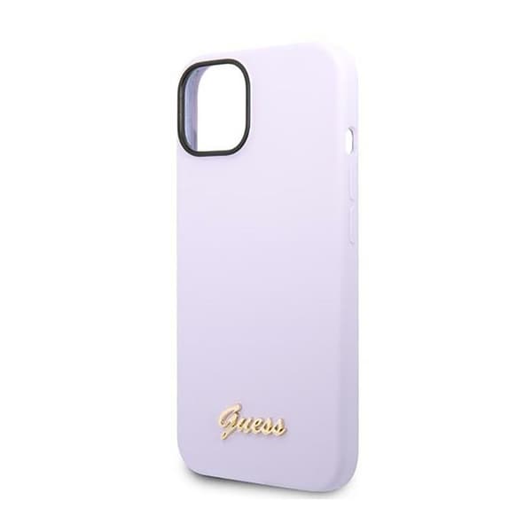 Guess Silicone Vintage - iPhone 14 etui (lilla)