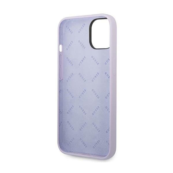 Guess Silicone Vintage - iPhone 14 etui (lilla)