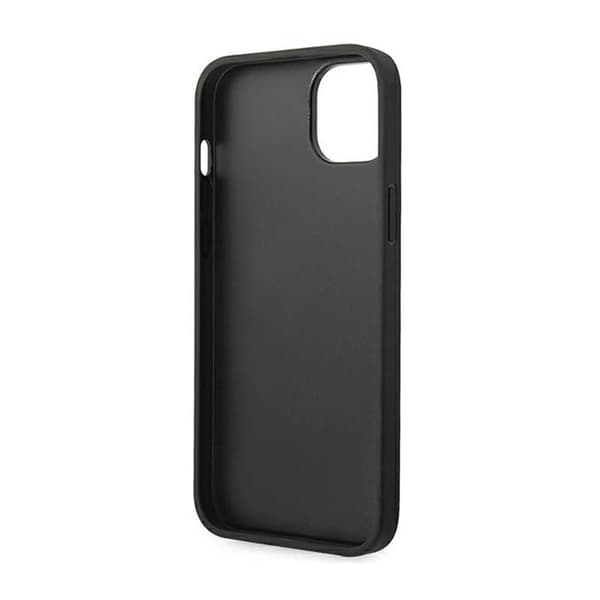 Karl Lagerfeld Saffiano Mono Metal Logo - iPhone 14 Plus -kotelo (musta)