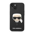 Miniatyrbillede 3 af 8: Karl Lagerfeld Silikone Ikonik Karls hoved - iPhone 14 Plus etui (sort)