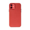 Pikkukuva 7 / 9: Crong Essential Cover - keinonahkakotelo iPhone 12 / iPhone 12 Pro (punainen)