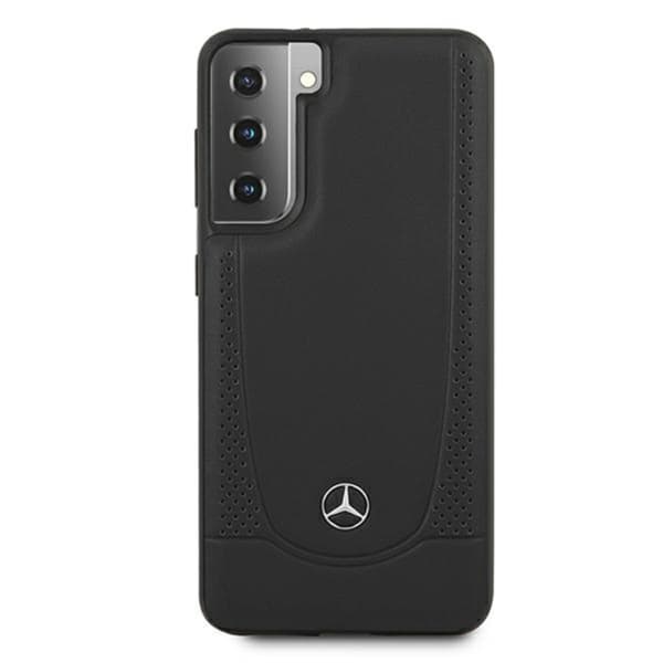 Mercedes Leather Urban Line - Samsung Galaxy S21 Fodral (svart)