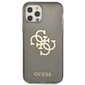 Miniatyrbillede 3 af 8: Guess Glitter 4G Big Logo - iPhone 12 Pro Max etui (sort)
