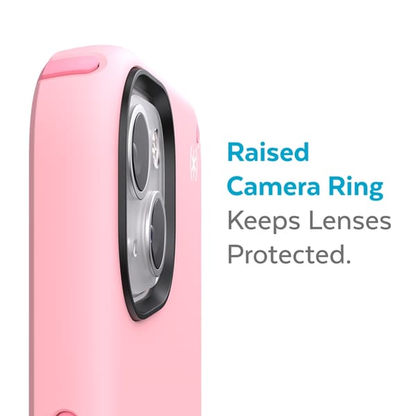 Speck Presidio2 Pro - iPhone 13-fodral med MICROBAN-beläggning (rosa rosa/vintagerosa)