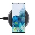 Pikkukuva 8 / 10: Langaton Crong PowerSpot -pikalaturi – alumiininen Qi 15 W:n langaton USB-C-laturi karkaistulla lasipinnoitteella (Shadow Black)