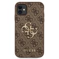 Miniatyrbild 3 av 8: Guess 4G Big Metal Logo - iPhone 11-fodral (brunt)