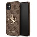 Miniatyrbild 1 av 8: Guess 4G Big Metal Logo - iPhone 11-fodral (brunt)