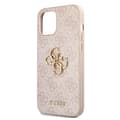 Miniatyrbillede 6 af 8: Guess 4G Big Metal Logo - iPhone 12 / iPhone 12 Pro-cover (Pink)
